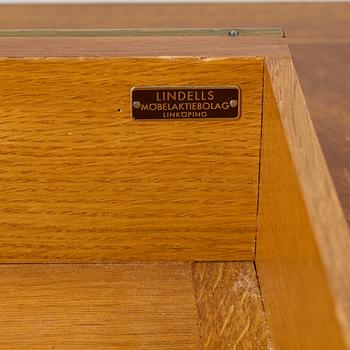 A Gustavian style desk, Lindells Möbelaktiebolag,  Sweden, mid20th century.