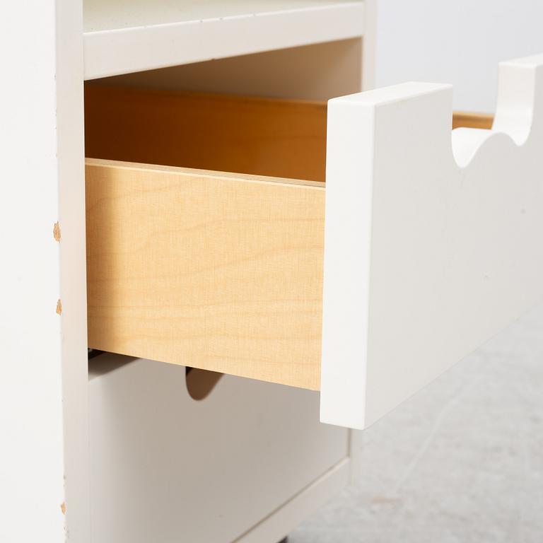 Jonas Bohlin, & Thomas Sandell, hurts/sängbord, ett par, "Snö", Asplund.