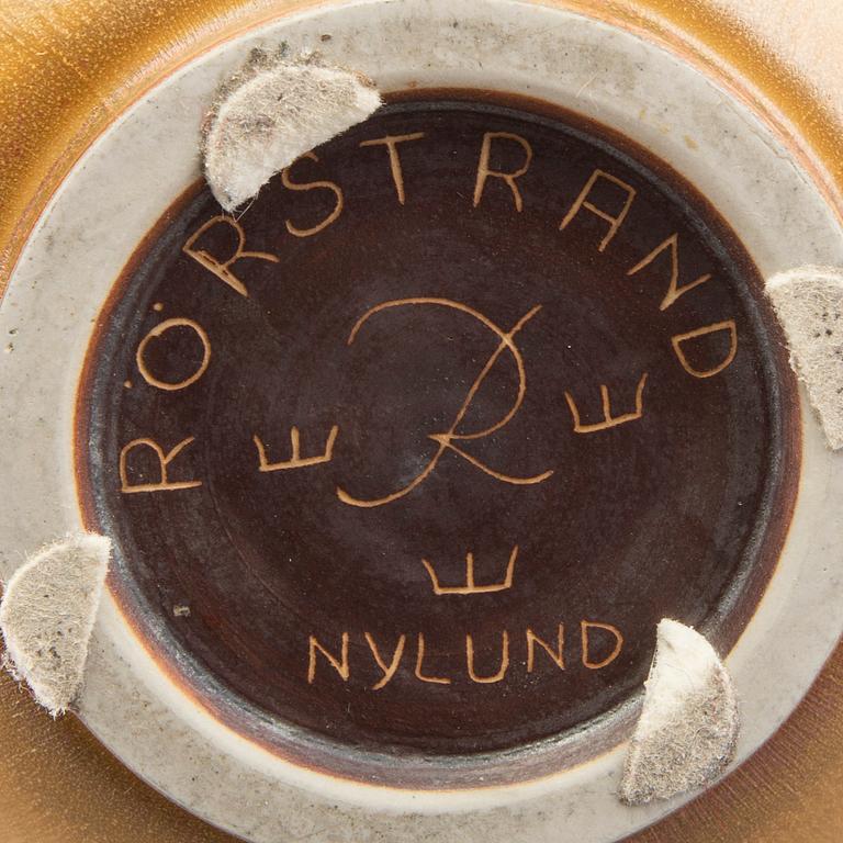 Gunnar Nylund, a stoneware vase, Rörstrand, Sweden 1930's-40's.