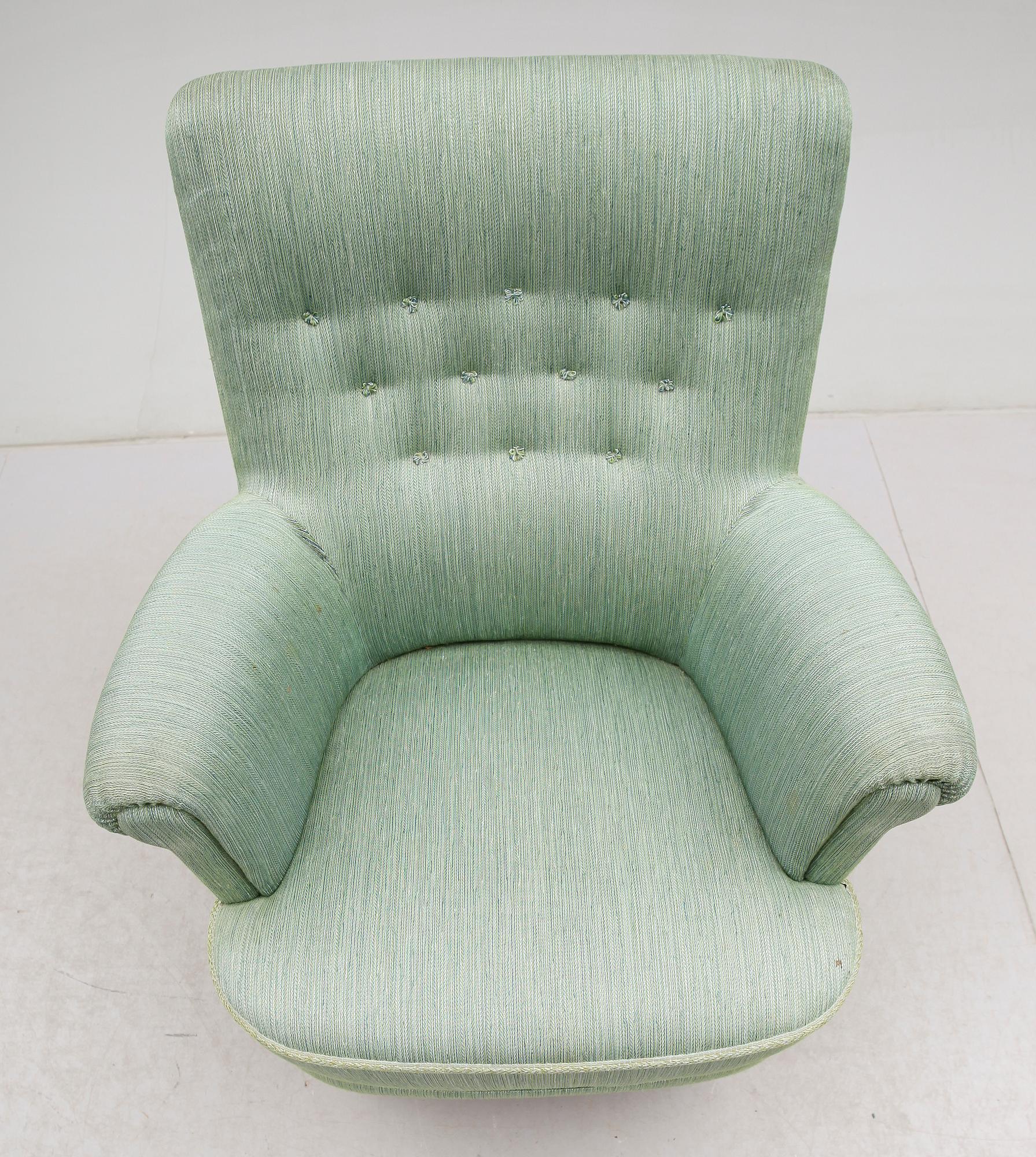 FÅTÖLJ, "Hemmakväll", Carl Malmsten, 1900-talets andra hälft.