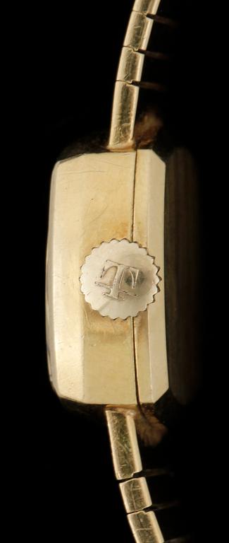 DAMARMBANDSUR, guld 18k, Tissot, manuell. Tot ca 43 gram.