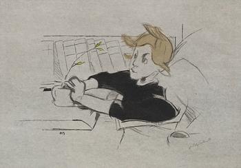 385. Helene Schjerfbeck, "Konvalescenten".