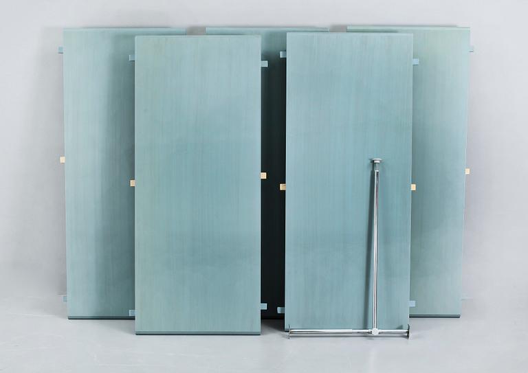 MATSALSGRUPP, 7 delar,  Rokokostil, K A Roos möbler och Inredningar AB, Kulla Gunnarstorp.  Sekelskifte 1900/2000.