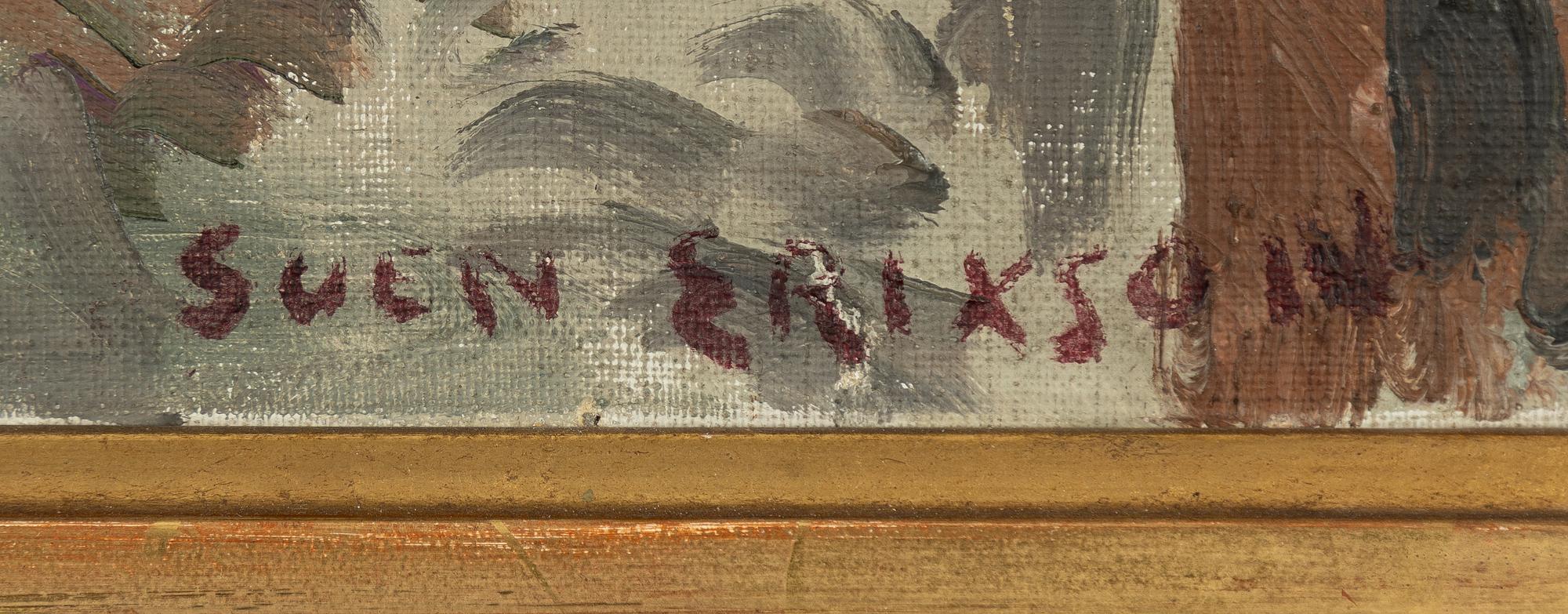 Sven X:et Erixson, I olivlunden.