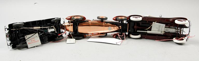 MODELLBILAR, 3 st, Franklin Mint.