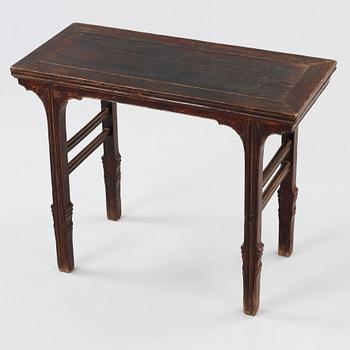 BORD, hardwood, Qingdynastin troligen 1700-tal.
