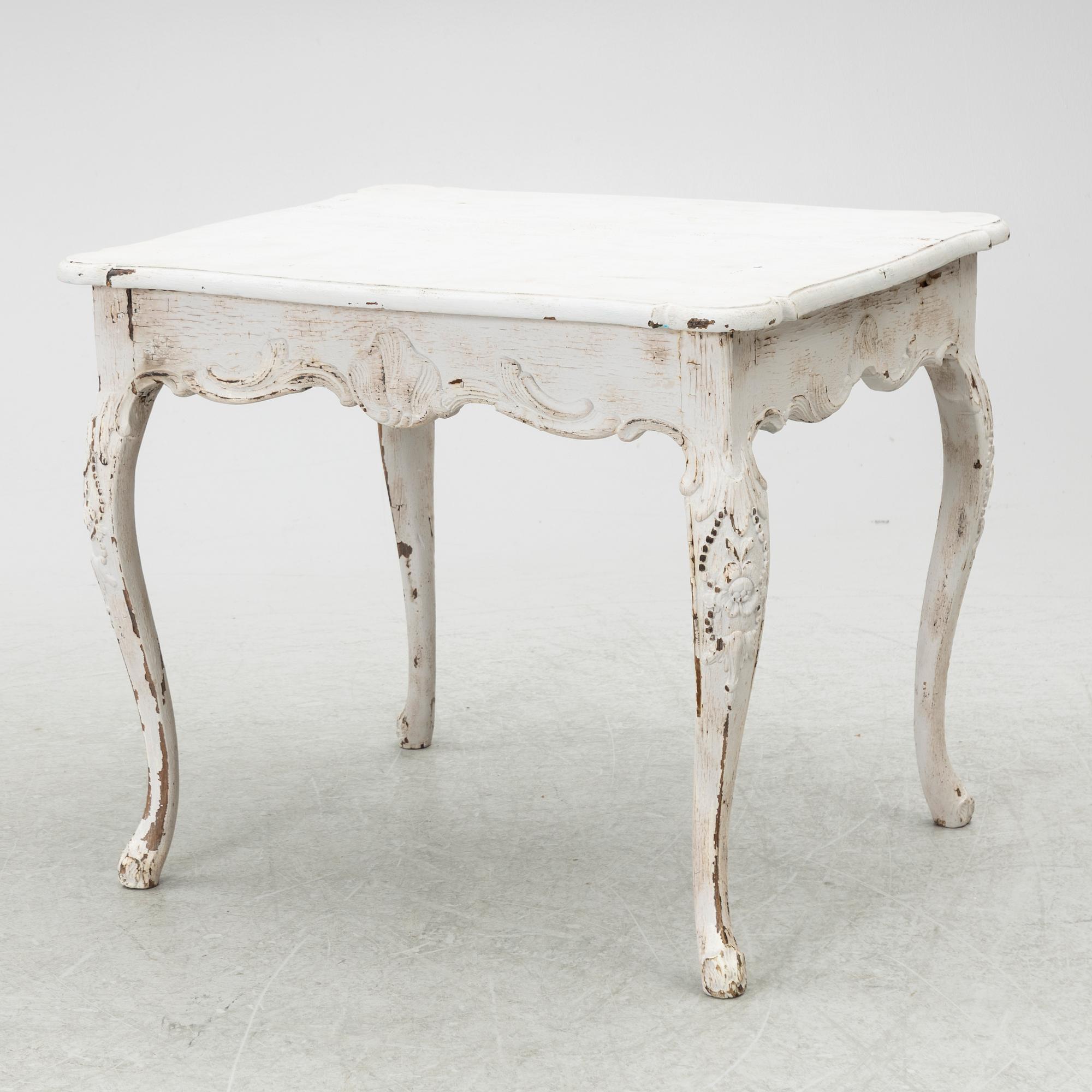 Table, Rococo, second half of the 18th century.