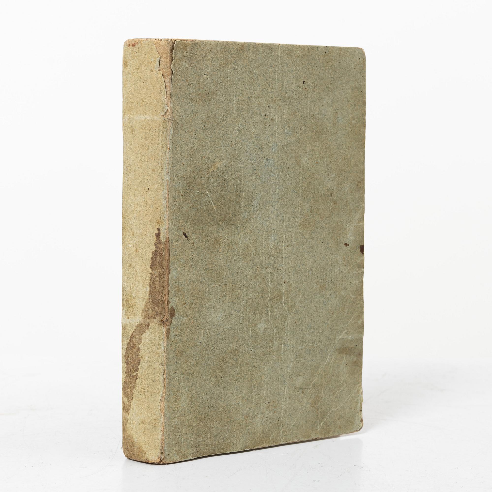 Bok. Beskrivning över Sveriges lappmarker, 1746/7.