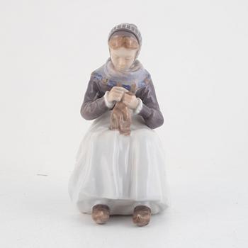 Figurin, modell 1317, Royal Copenhagen, Danmark.
