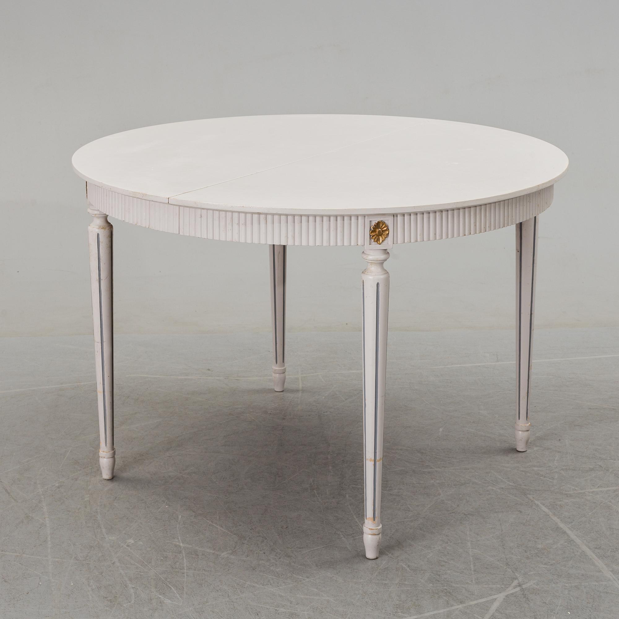 MATGRUPP, 11 delar, gustaviansk stil, 1900-talets andra hälft.