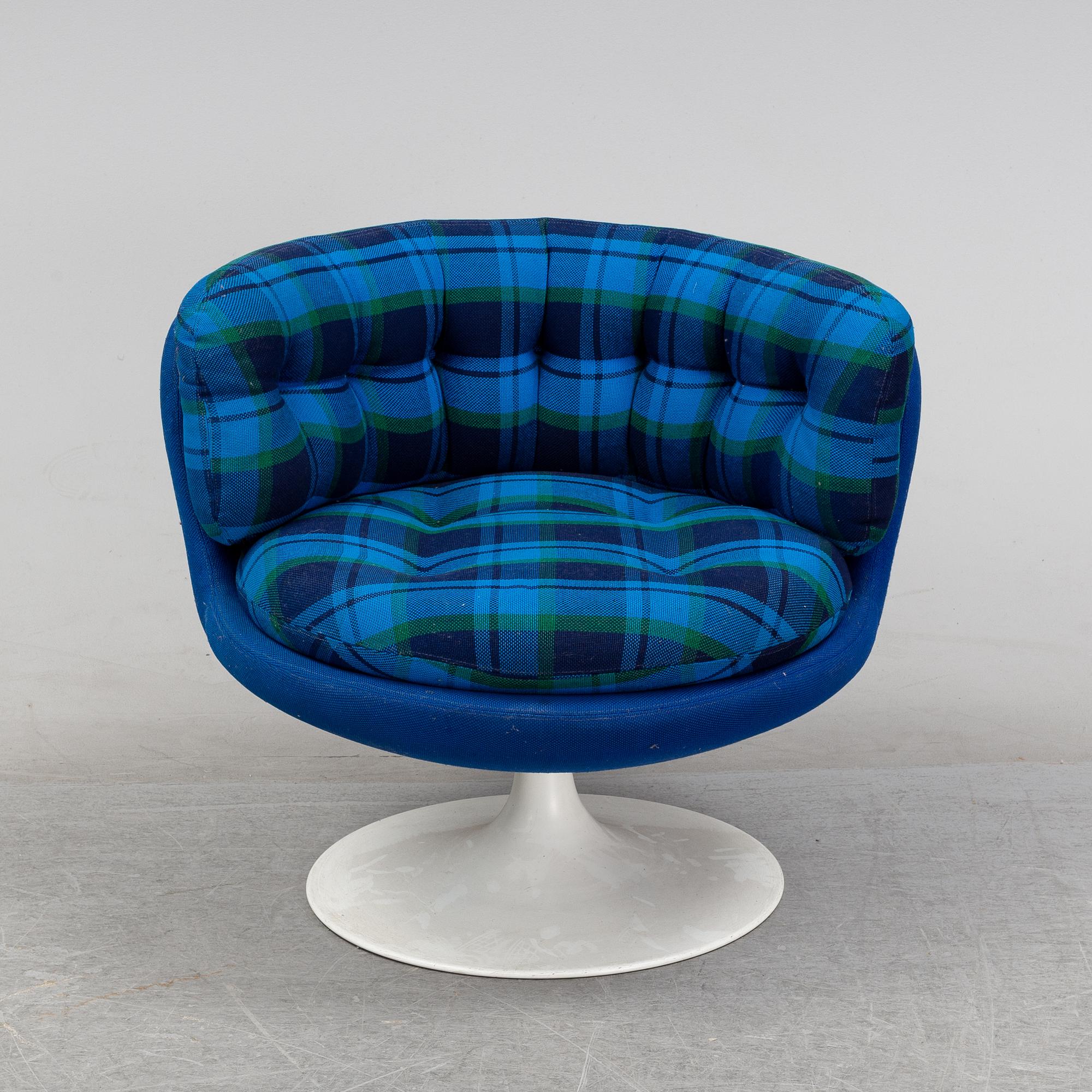 Lennart Bender, fåtölj, "Pokalen", AB Stjernmöbler, 1960-talets slut.