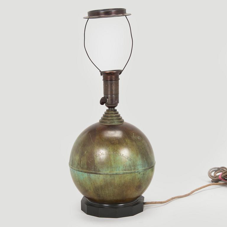 Bordslampa, 1930-tal.