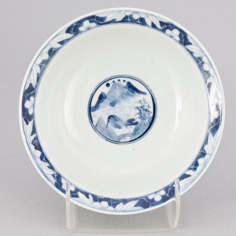 SKÅLFAT, porslin, Kina, Guangxu, 1800/1900-tal.