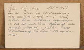 Johan (John) Kindborg, Landskap med Björk.