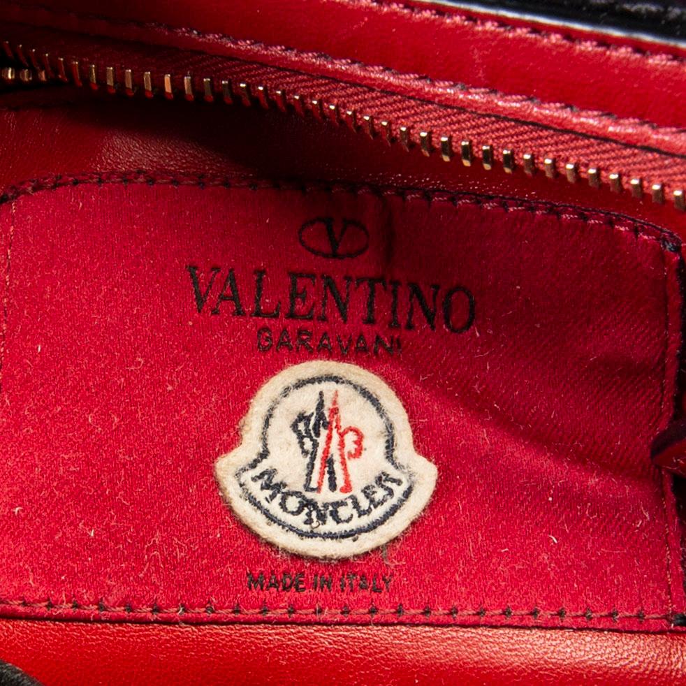 Valentino i samarbete med Moncler, väska, "Rockstud Medium spike bag", 2018.