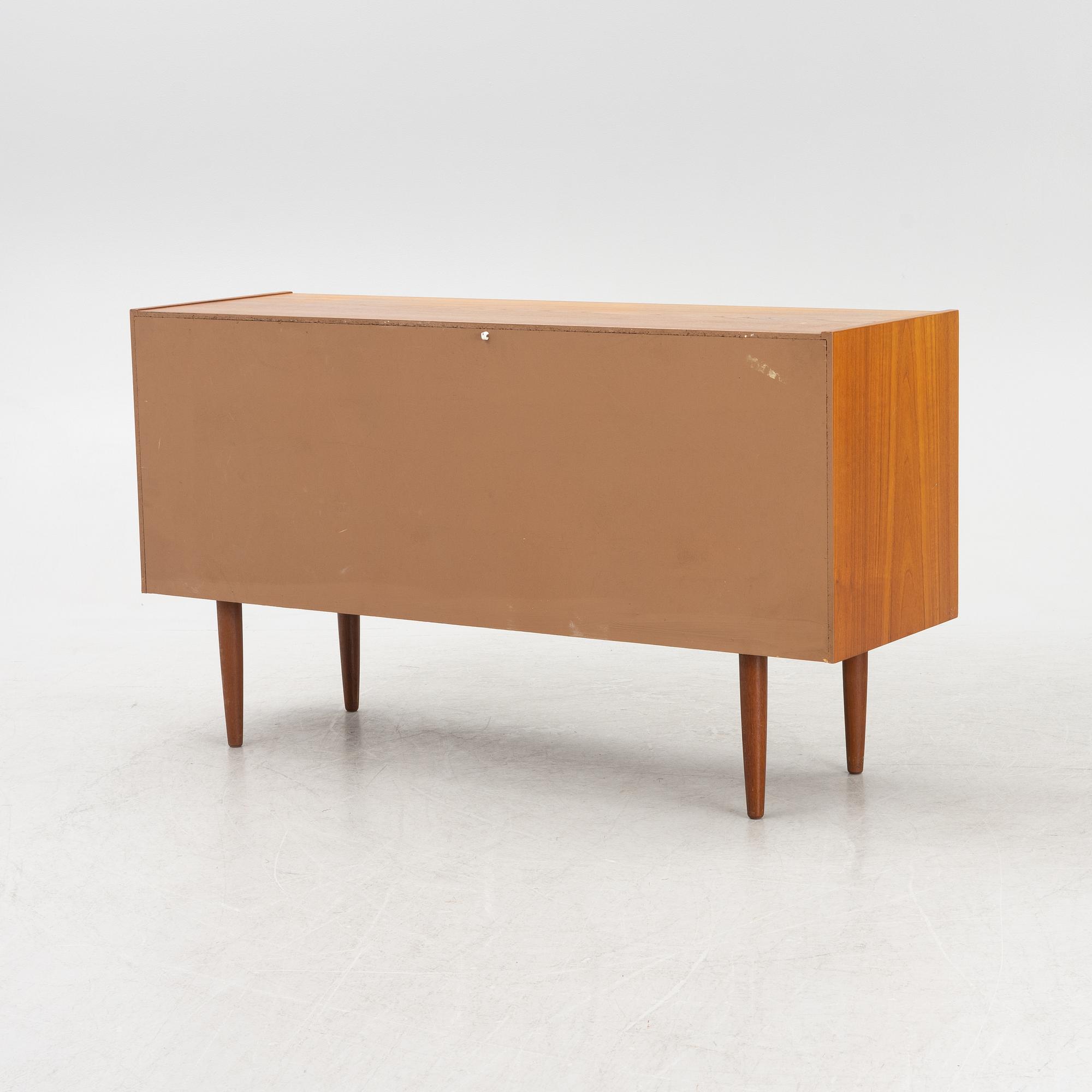 Nils Jonsson, a teak-veneered sideboard. Hugo Troeds, Björnum, 1960's.
