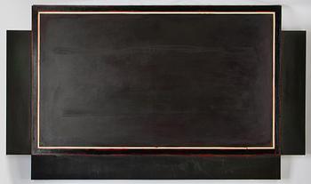 Jake Berthot, oil on canvas, signed and dated 1970 verso.