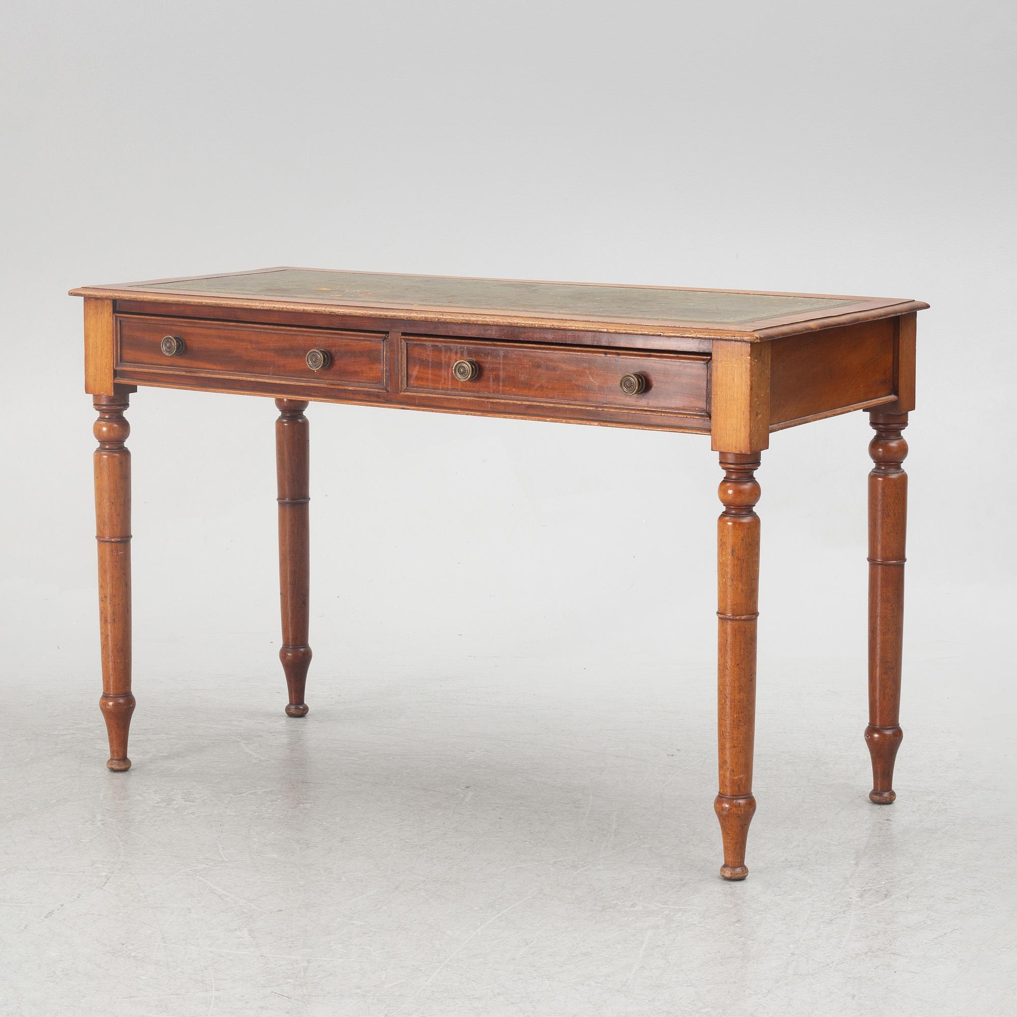 An English desk, first half of the 20th Century.