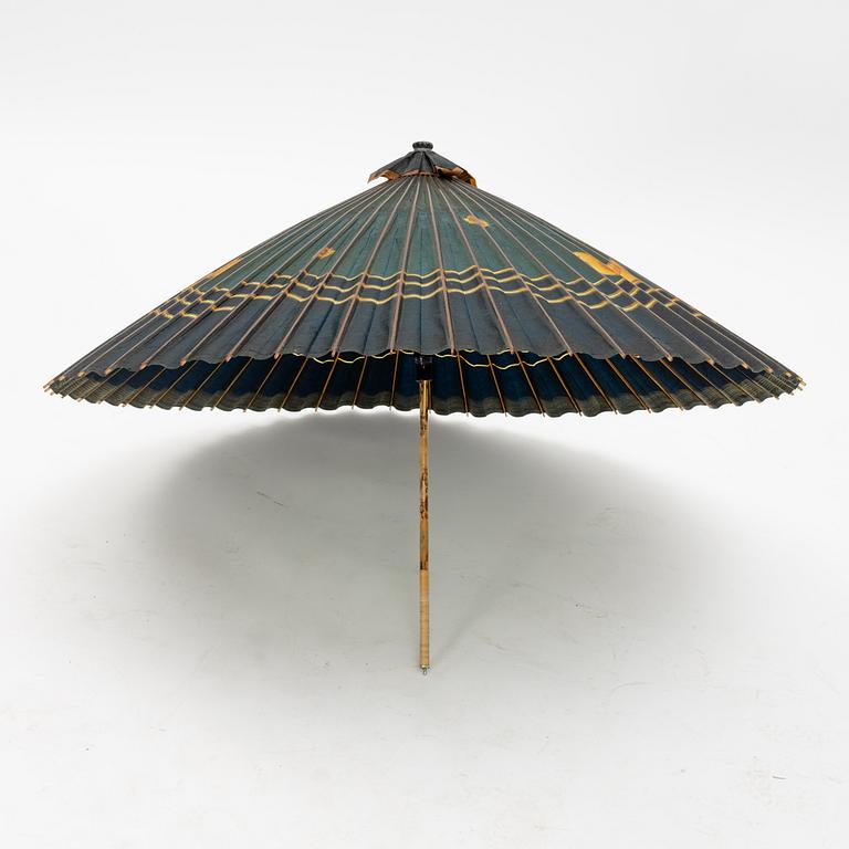 A set of three parasols, Japan, early 20th century.