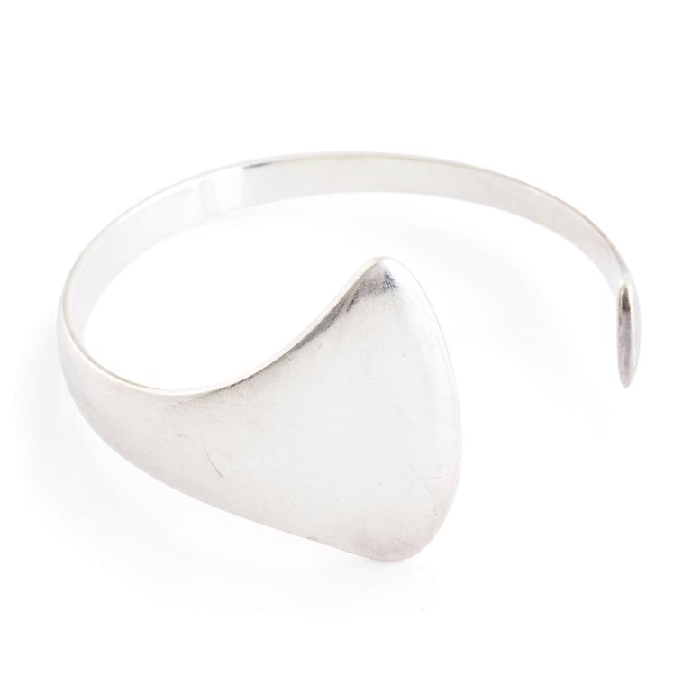 Hans Hansen, bangle, sterling silver, Denmark.