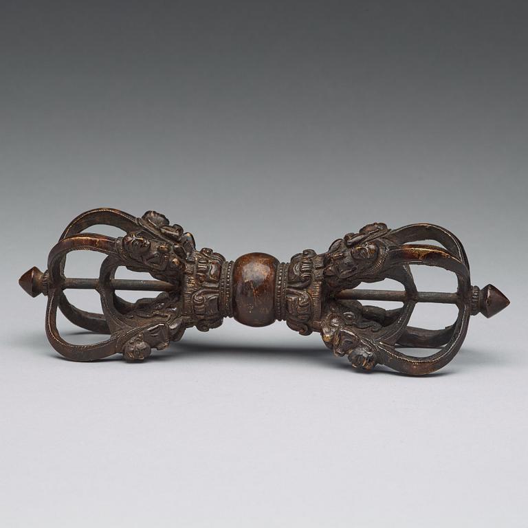 VAJRA, brons. Tibet, 1800-tal.