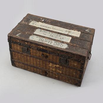 A trunk by Louis Vuitton, late 1800s.