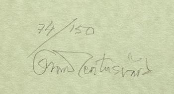 Oscar Reutersvärd,  litografier 8 st signerade och numrerade.