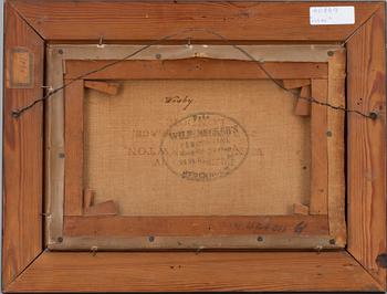 OKÄND KONSTNÄR, olja på duk, sign.