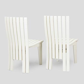 Alvar & Aino Aalto, ”Aurinko”-sarjan pöytä, O.Y. Huonekalu- ja Rakennustyötehdas A.B., 1900-luvun puoliväli, sekä, tuoleja, 4 kpl Artek 2000.