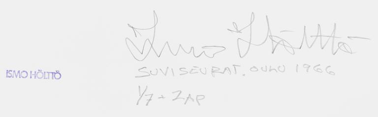 Ismo Hölttö, "Sommarmötet, Uleåborg 1966".