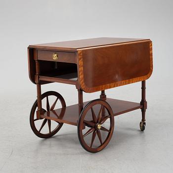 A serving trolley, Baker Furniture, later part of the 20th Century.