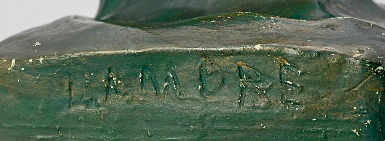 SVEN AUGUST ADOLF JONSSON, skulptur, gips, sign o dat 1926.