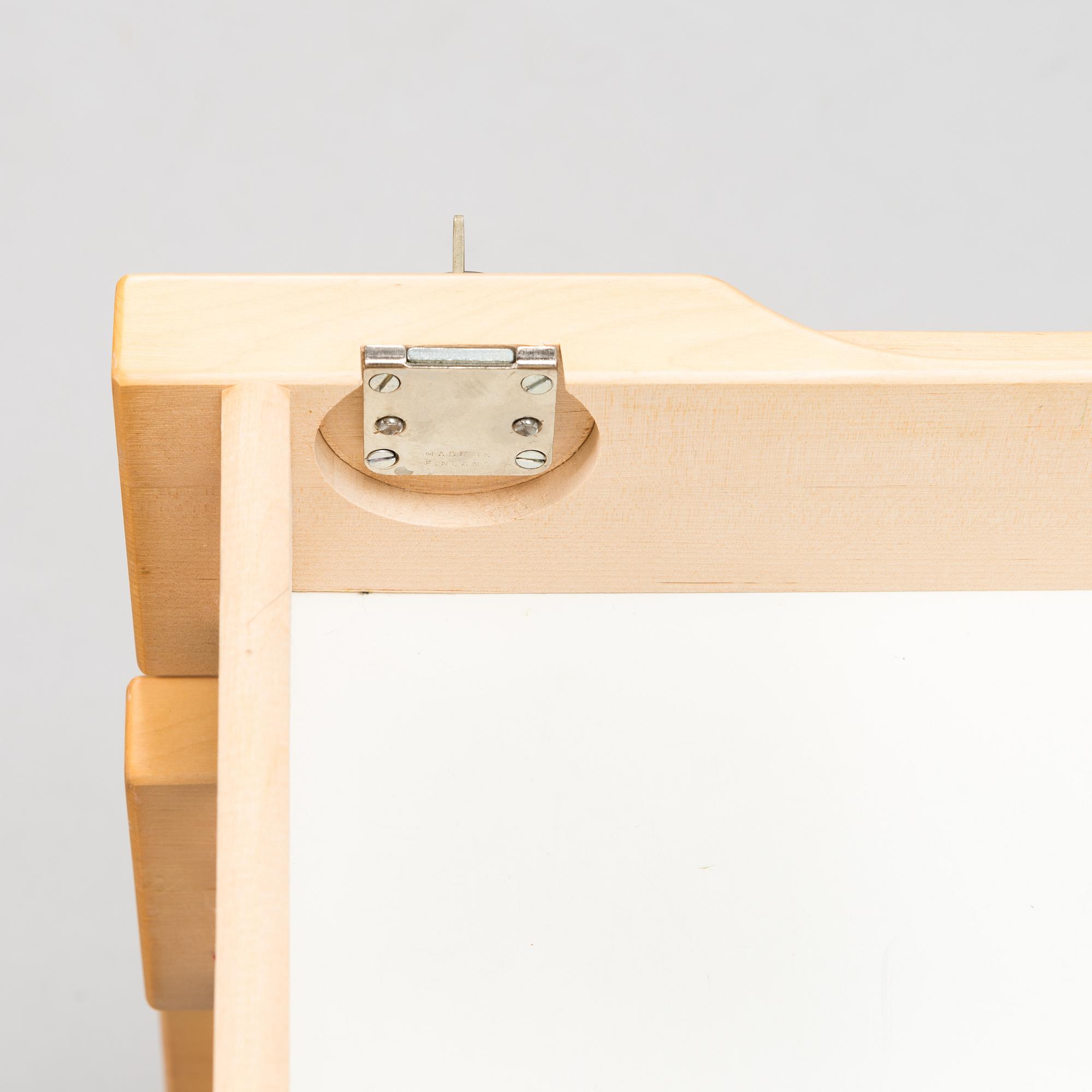 ALVAR AALTO, a 1980's 'H297' drawer unit for Artek.