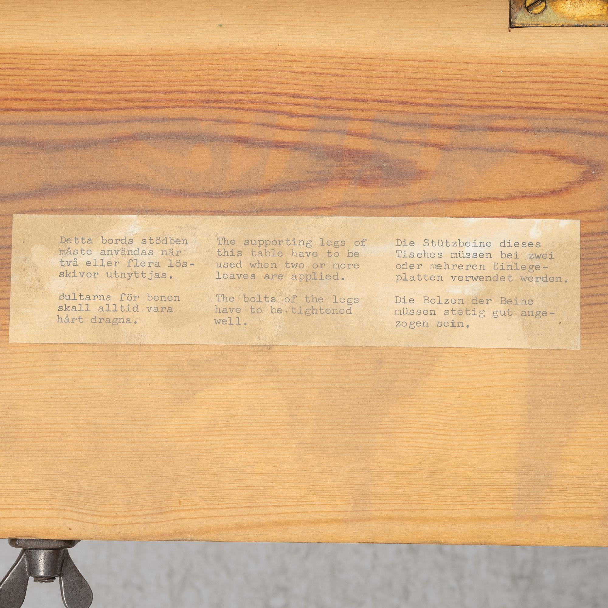 Børge Mogensen, matbord, "Öresund", Karl Andersson, 1970-tal.