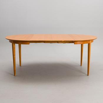 DINING TABLE, model 3006, Asko and CHAIRS, pcs designed Olavi Lieto, Asko 1950s.