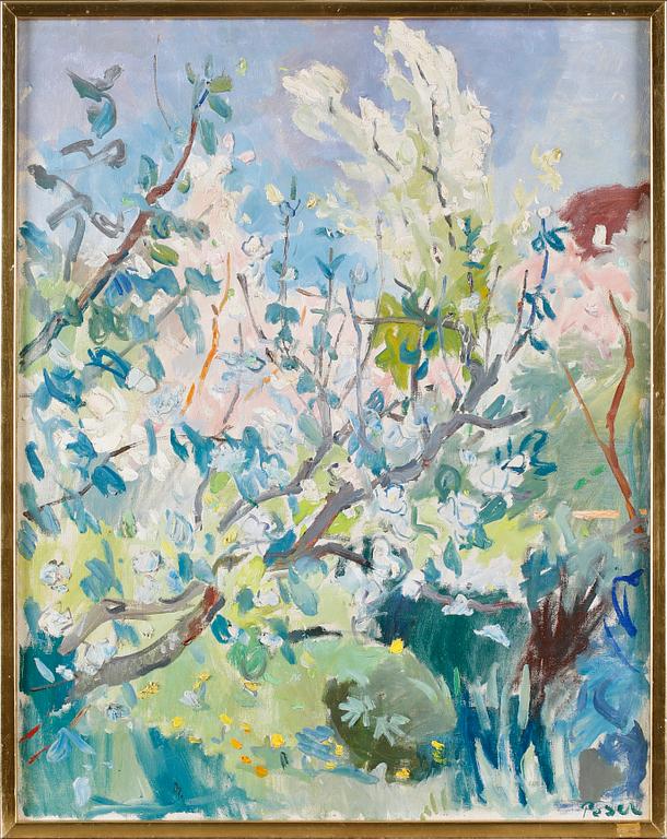 MARTIN POSER, oil on canvas.