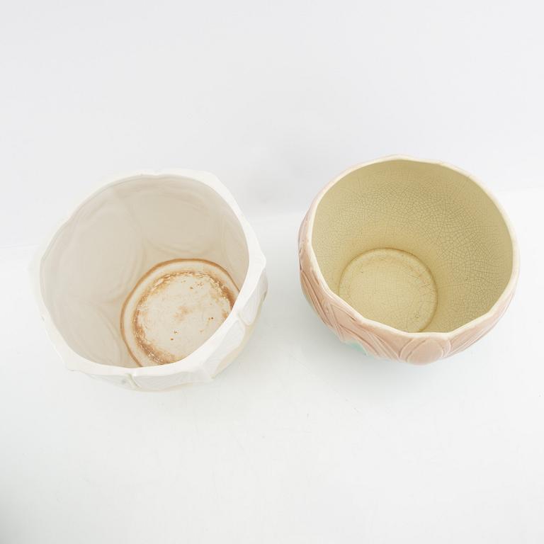 Outer porcelain 3+1 pcs Jugend Rörstrand early 20th century stoneware.