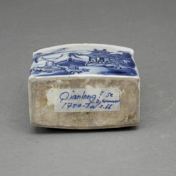 TEDOSA, porslin, Kina, Qianlong, 1700-tal.
