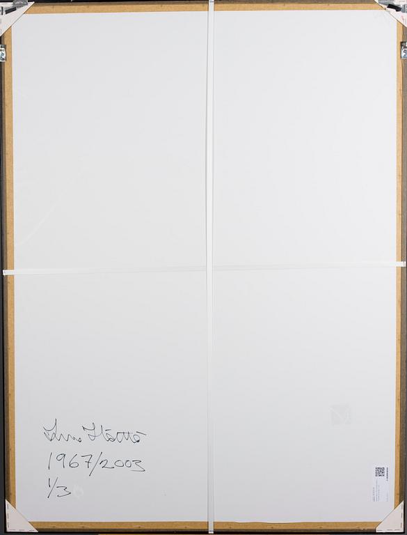 ISMO HÖLTTÖ, fotografi, lambda print, signerad och daterad 1967/2003 a tergo.