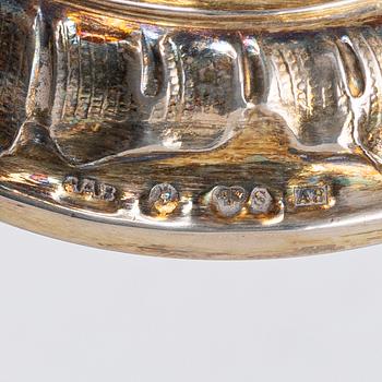 Guldsmedsaktiebolaget (GAB), Cups, a pair, silver, Stockholm 1927 and 1933.