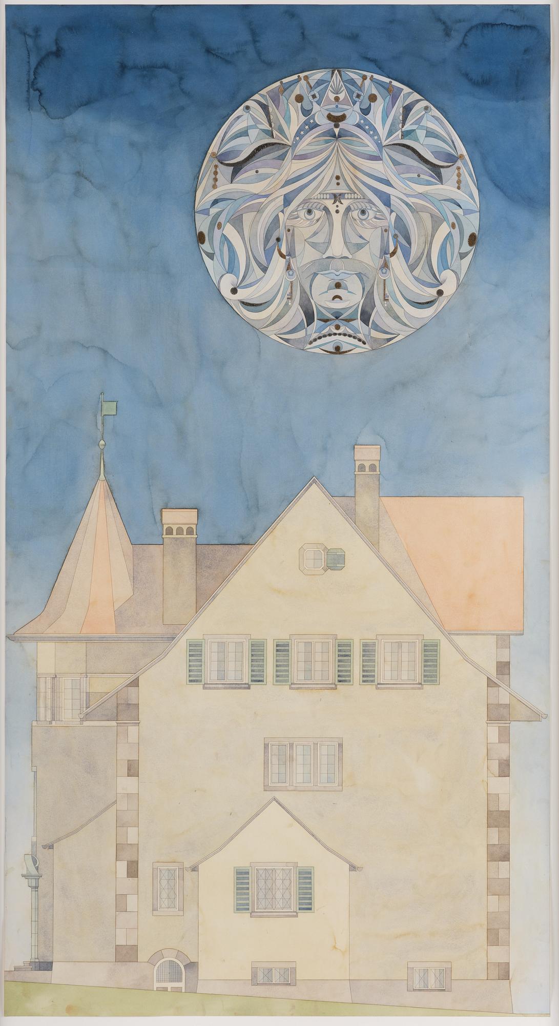 Fredrik Söderberg, "Das Haus des C.G Jüngs mit Khonsu und Der Traum III".