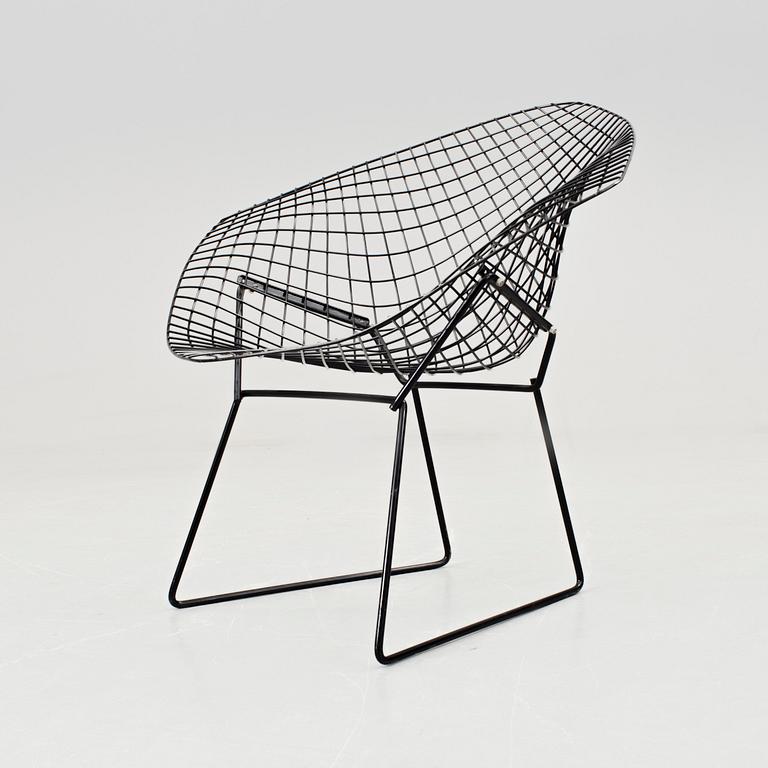 HARRY BERTOIA, fåtölj "Diamond Chair", 1900-talets andra hälft.