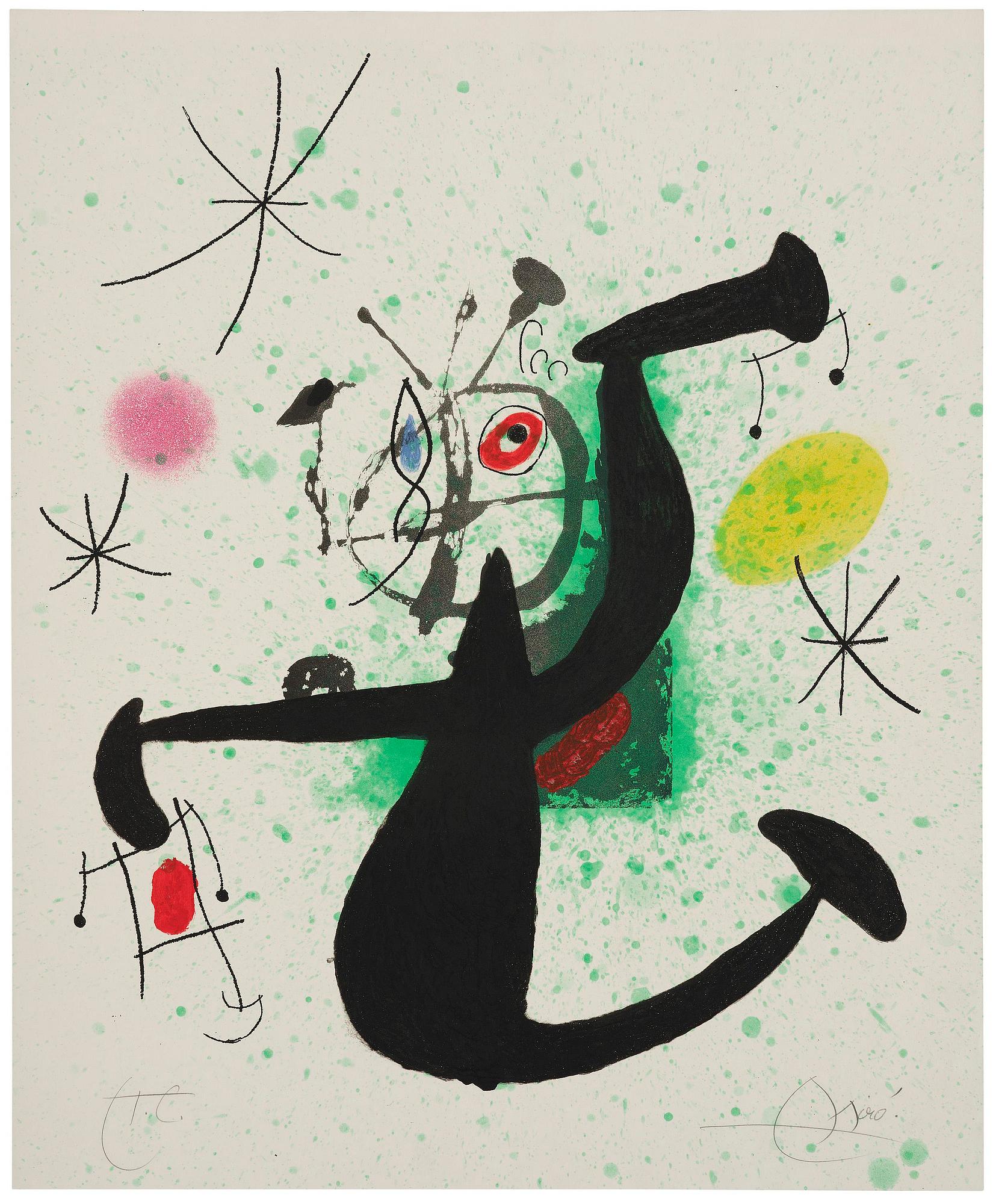 Joan Miró, ”La demoiselle à Bascule”.