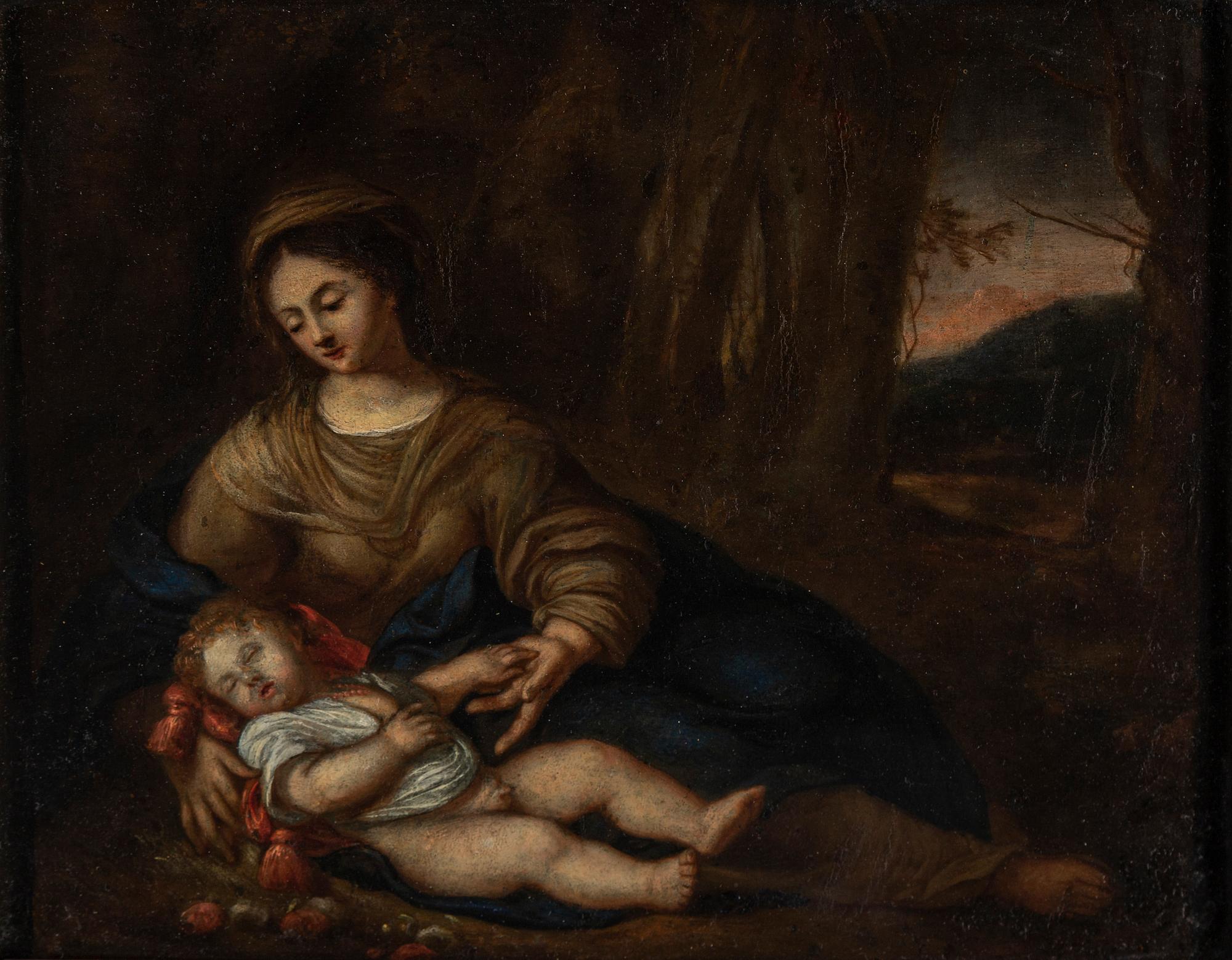 FLEMISH SCHOOL, 18TH Century, oil on copper.