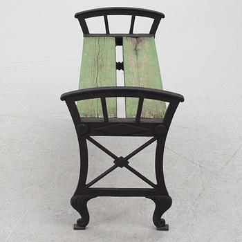 Folke Bensow, "Park bench no. 2", 20th century.