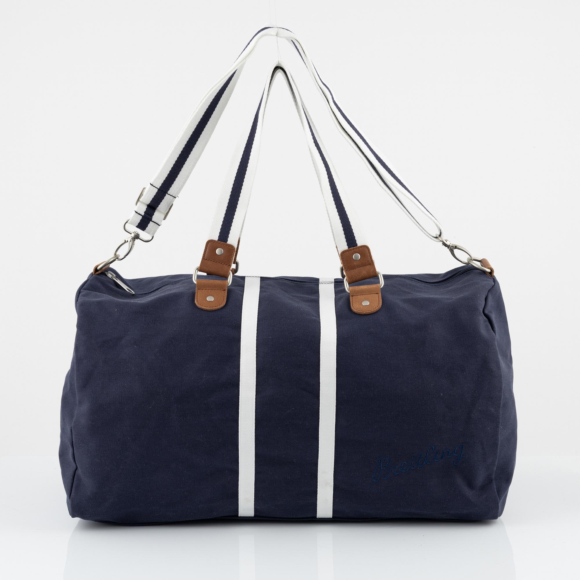 Weekend bag, Breitling, 54 x 26 x 30 cm.