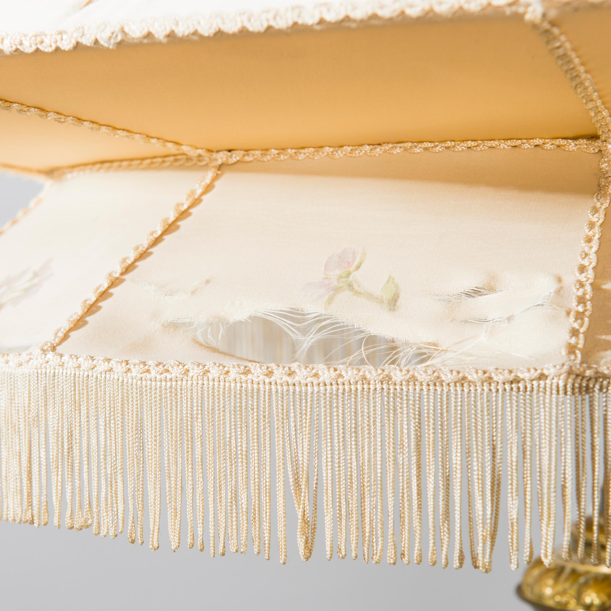 A late 19th century floor lamp.