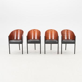 Philippe Starck, armchairs 8 pcs, "Costes", Aleph, Driade, Italy.