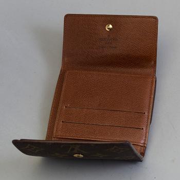 A wallet by Louis Vuitton.