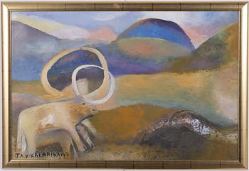 Jak Katarikawe, Animals in the landscape.